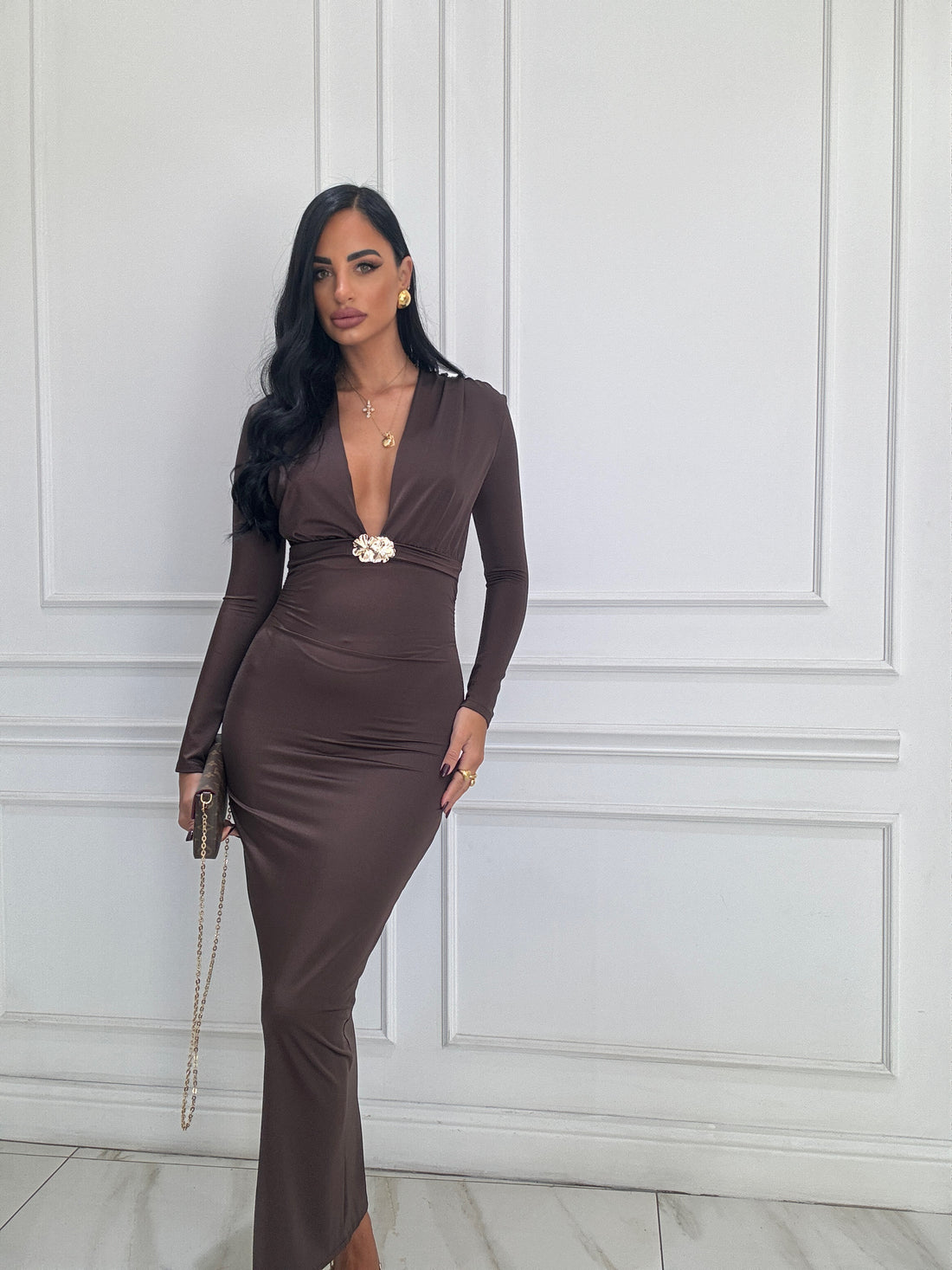 Abito Vanessa applicazione oro