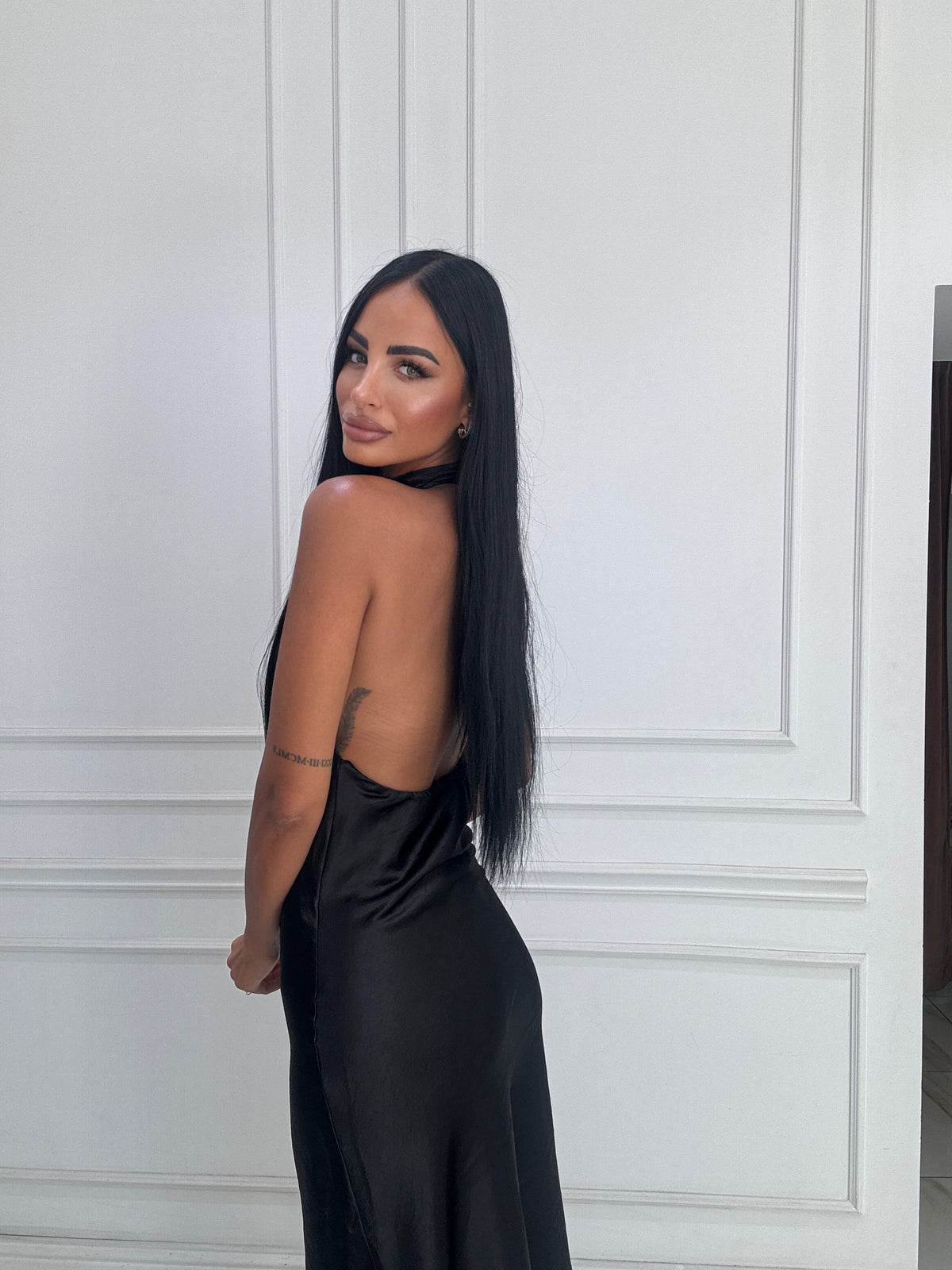 Vestito satin