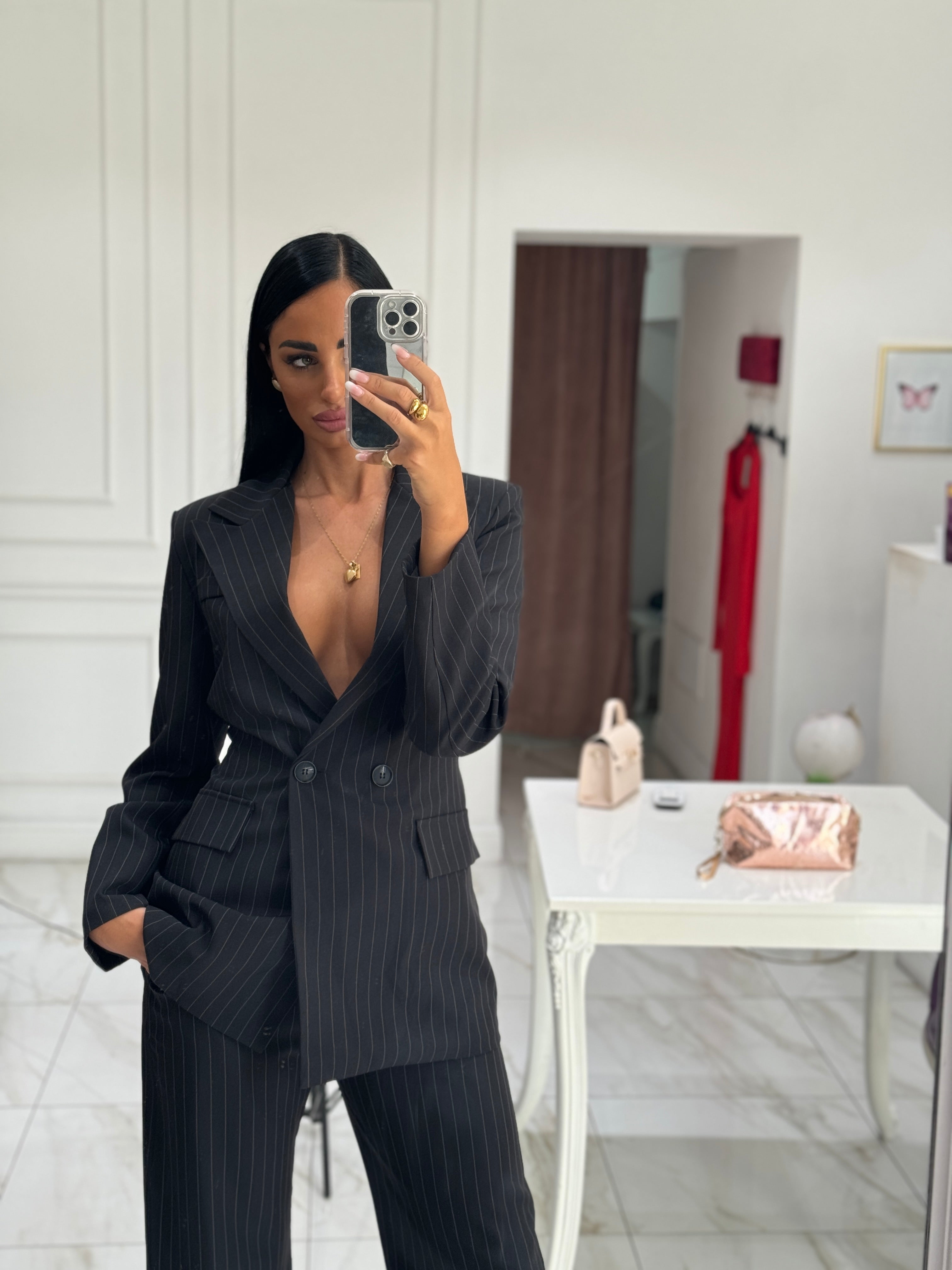 Tailleur gessato