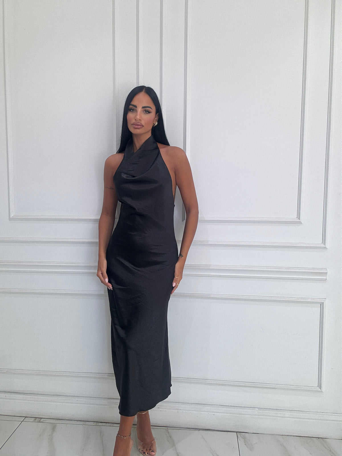 Vestito satin