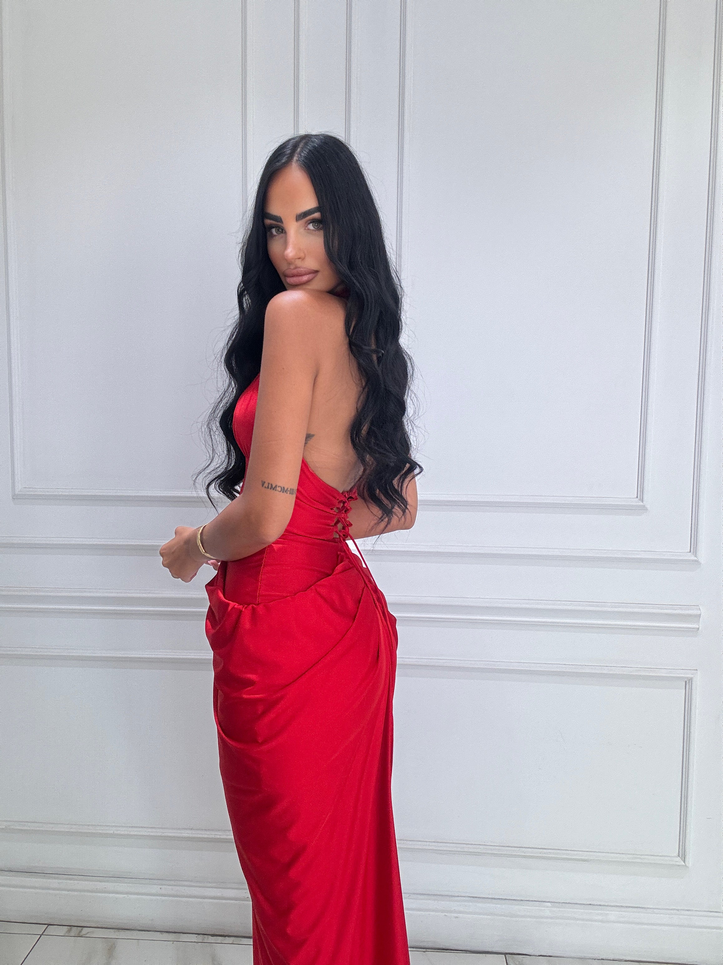 Vestito bella red