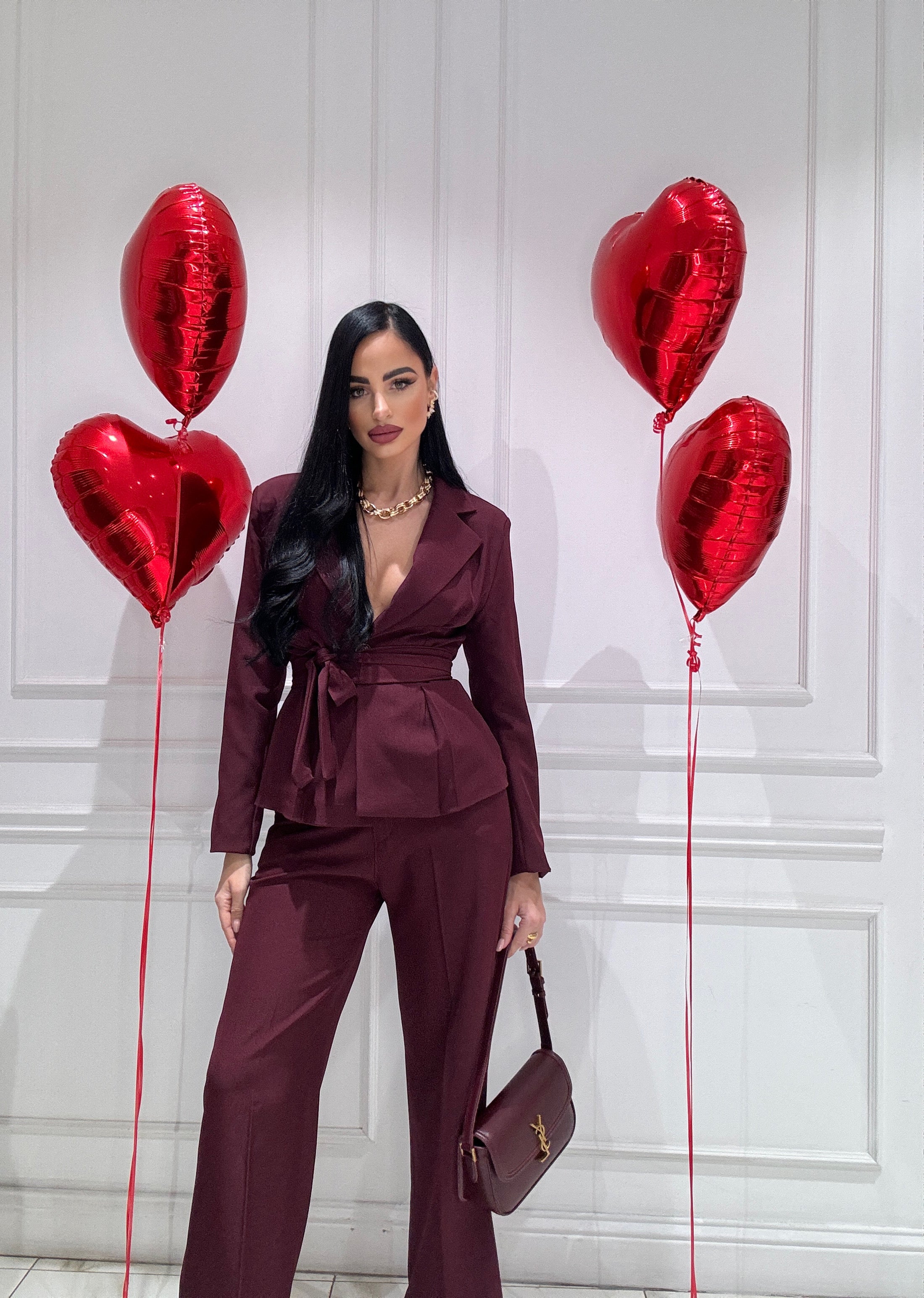 Coordinato  Melania fusciacca