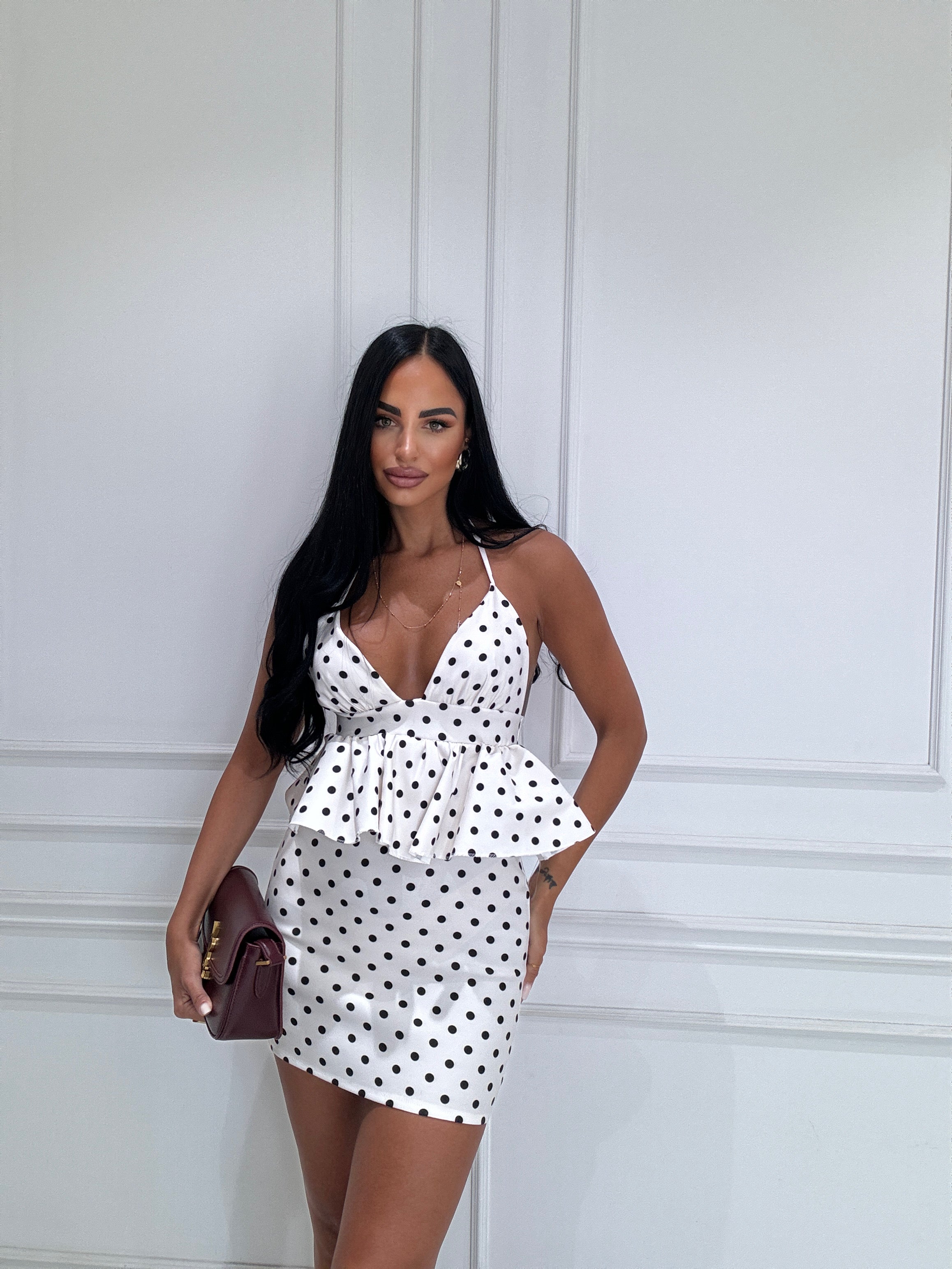 Vestito Paris pois