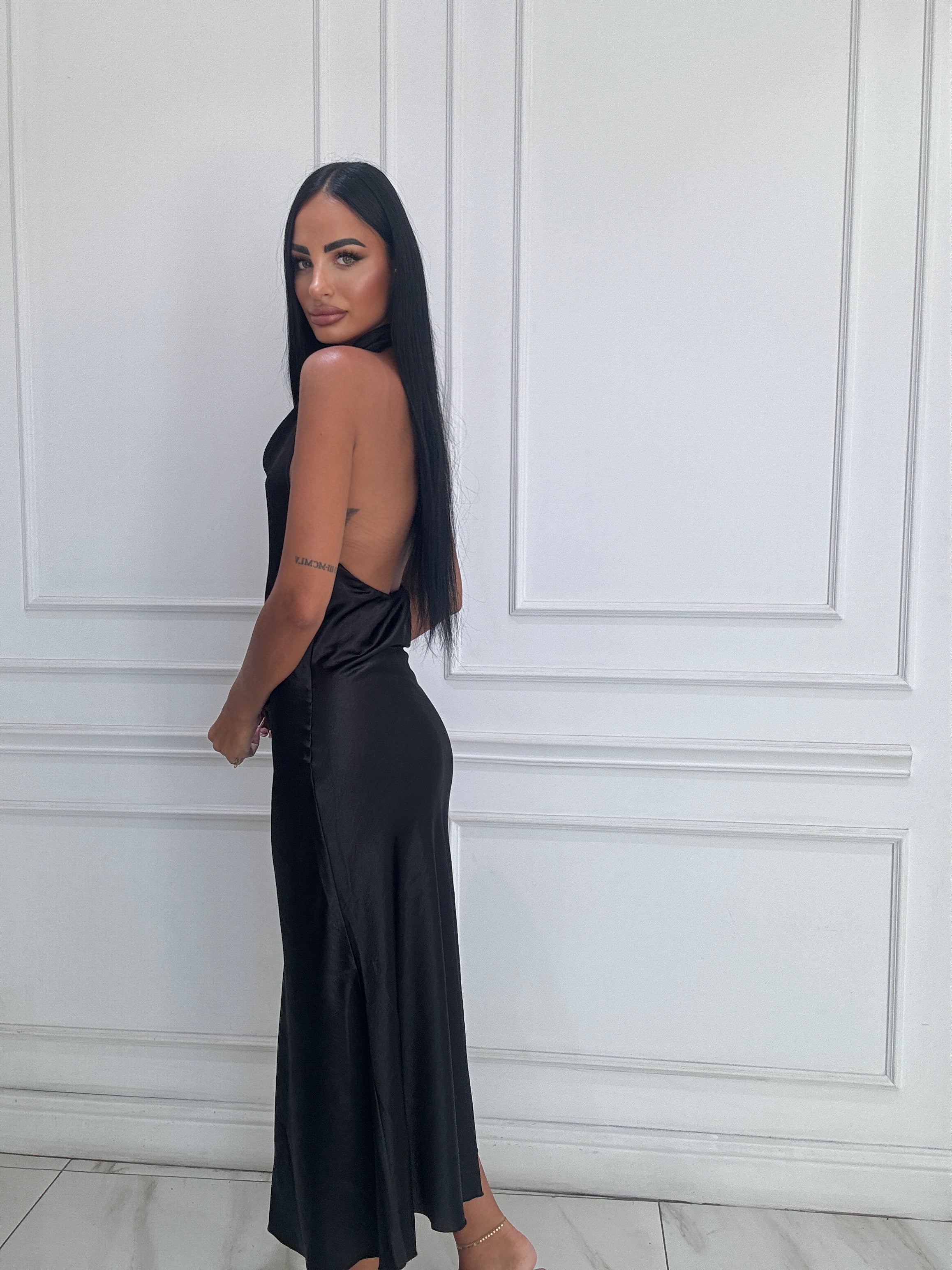 Vestito satin