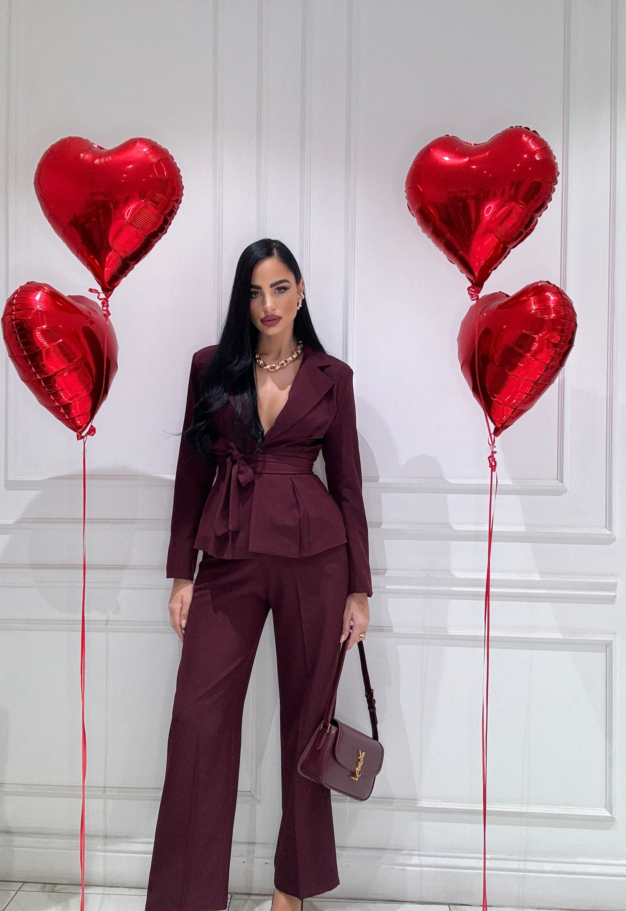 Coordinato  Melania fusciacca