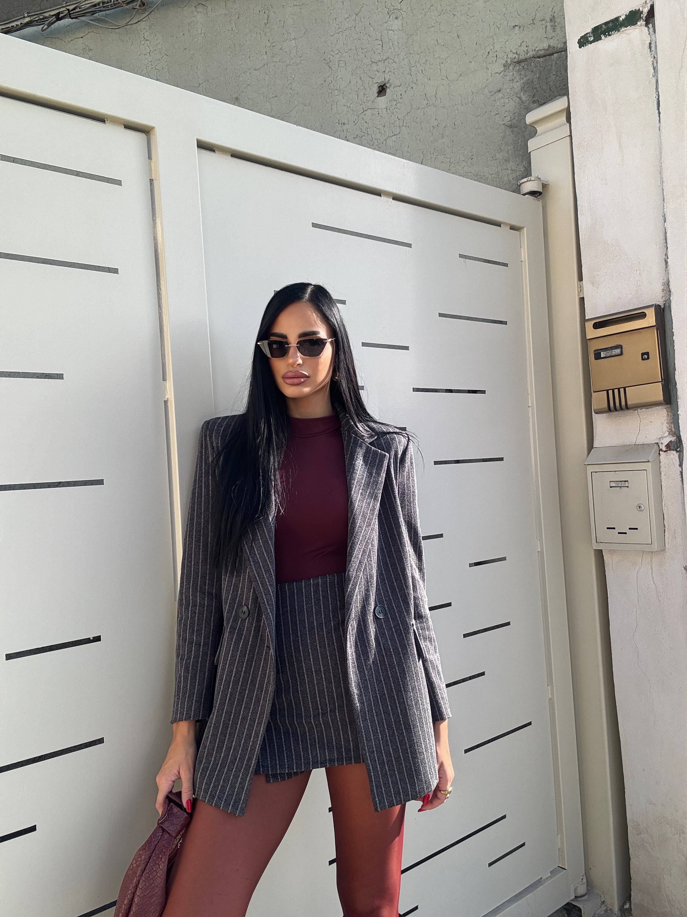 Coordinato Emily il Paris lana