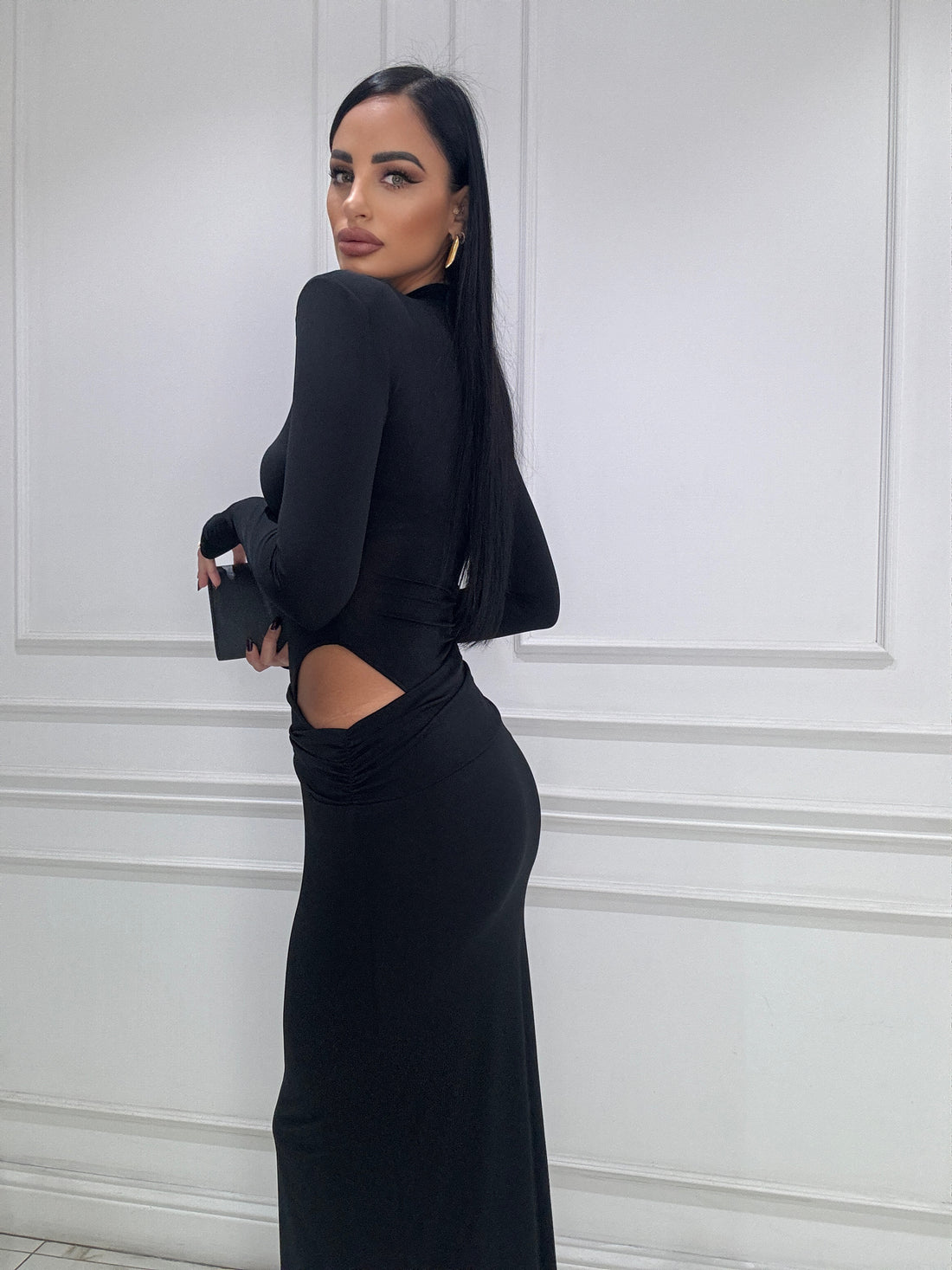 Vestito Carla con apertura