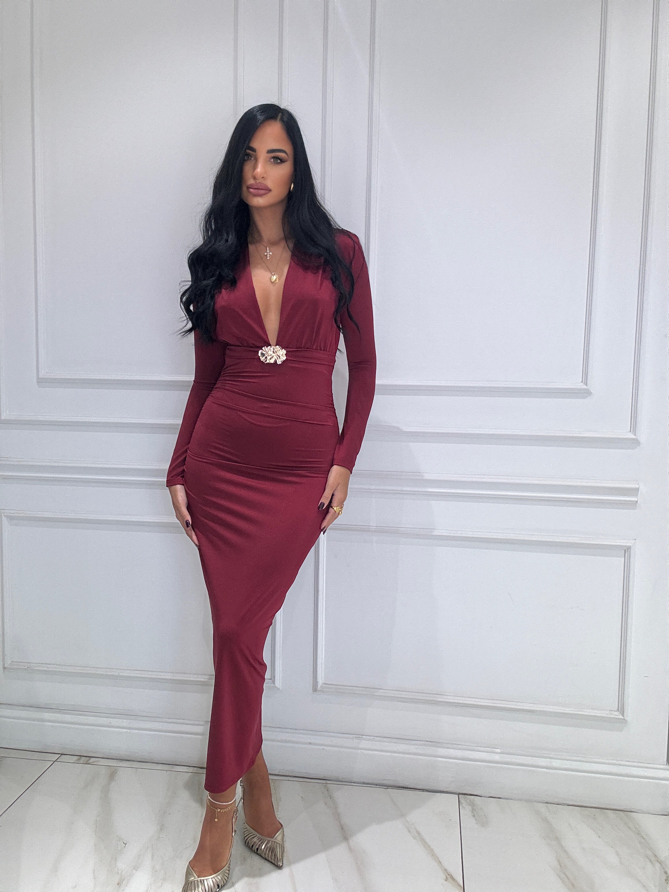 Abito Vanessa applicazione oro