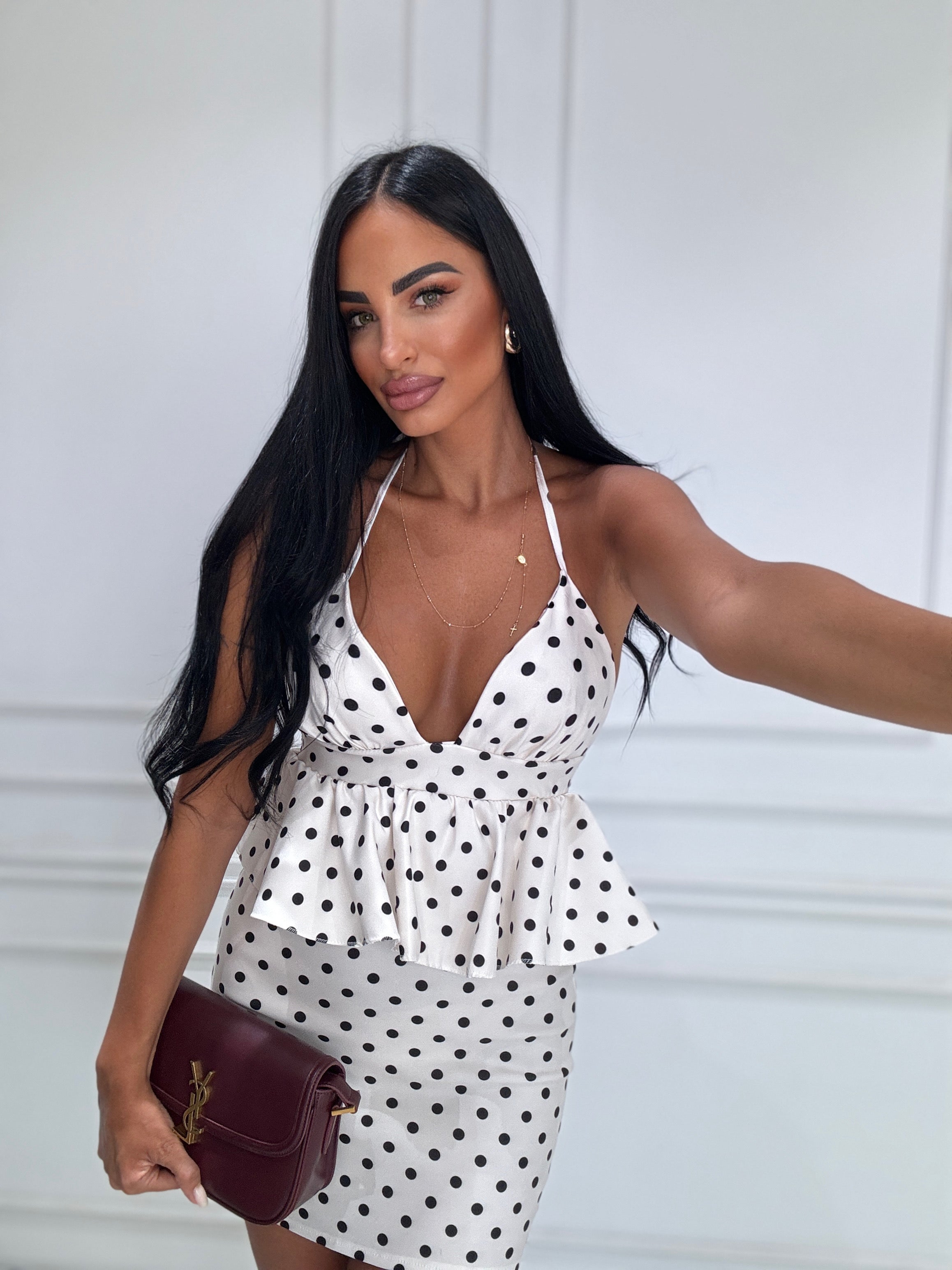 Vestito Paris pois
