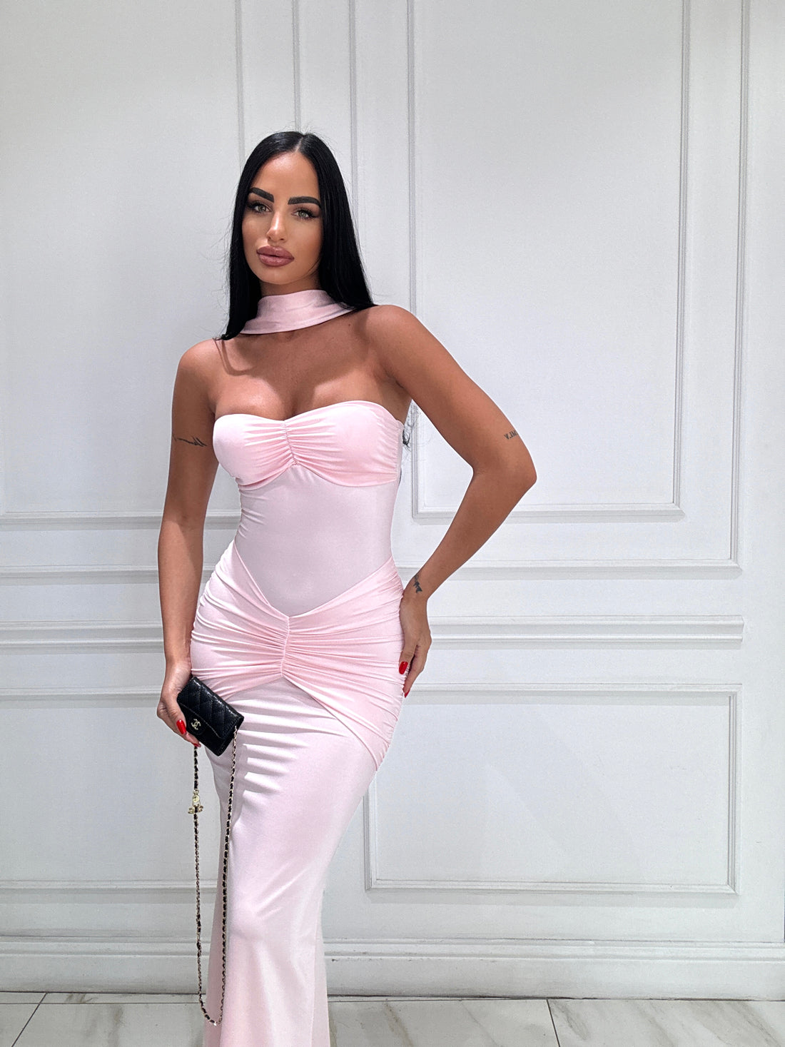 Vestito Cermony rosa